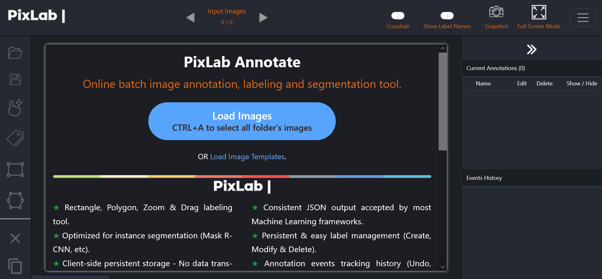 Fast Batch Image Labeling