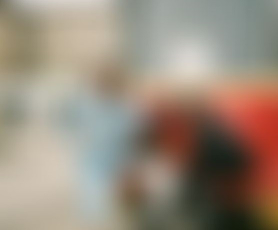 blurred content
