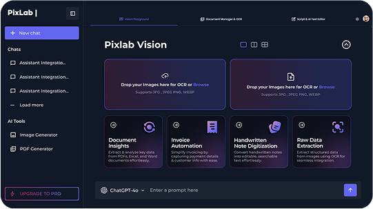 PixLab Vision Language Models Playground & APIs PixLab Vision Language Models Playground & APIs