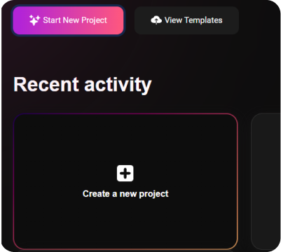Start a New Project